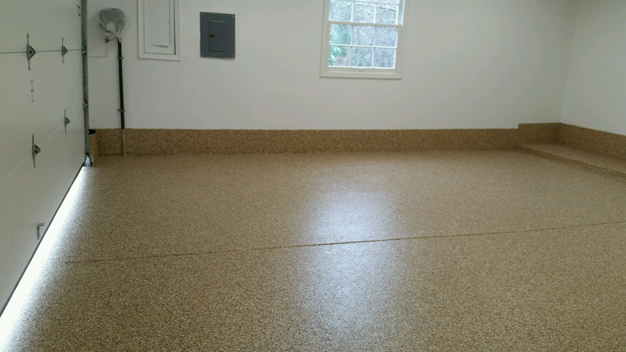 Garage floor epoxy Fairfax County
